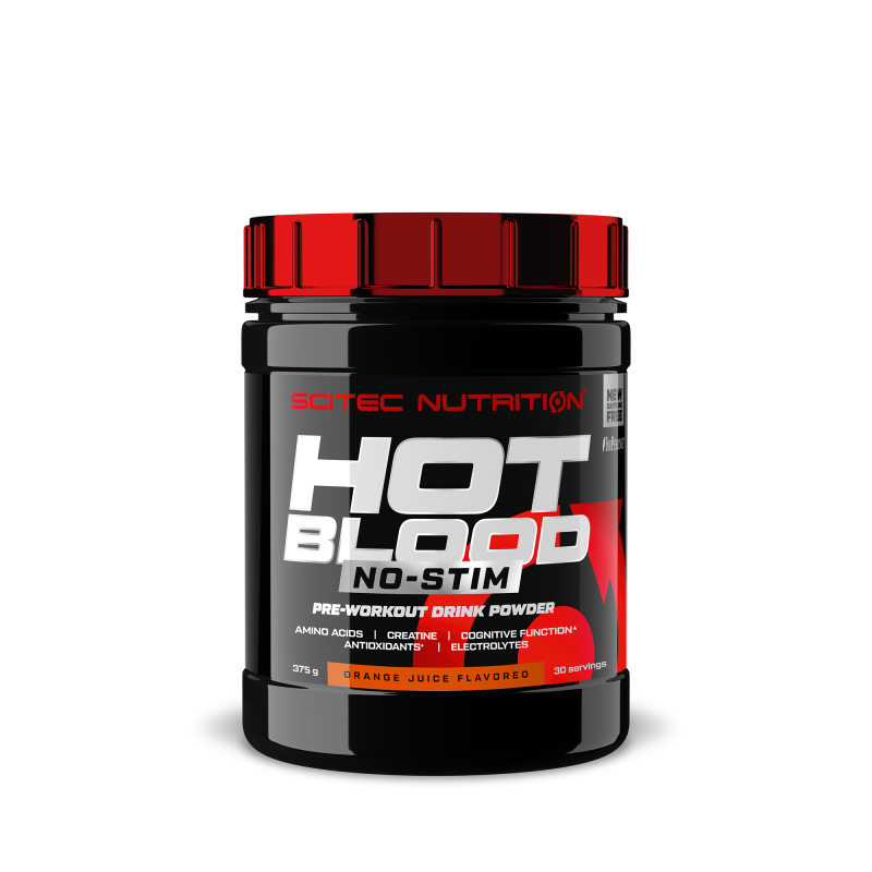 Scitec Nutrition Preworkout Hot Blood No-Stim (375g)
