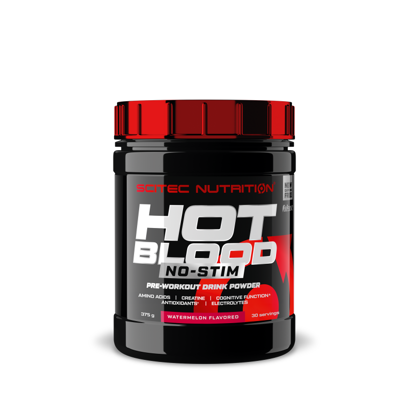 Scitec Nutrition Preworkout Hot Blood No-Stim (375g)