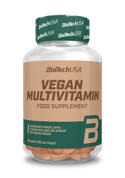 BiotechUSA Vegan Multivitamin (60 Tablets)