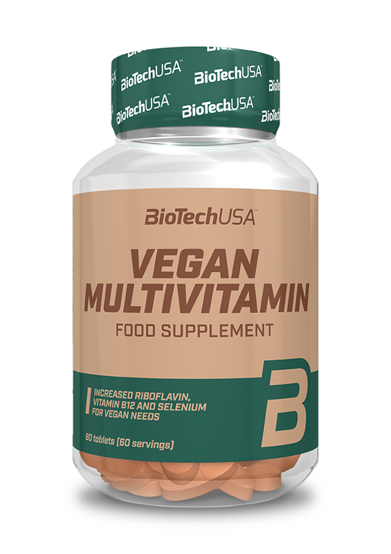 BiotechUSA Vegan Multivitamin (60 Tablets)