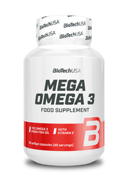 BiotechUSA Mega Omega-3 90 Stk