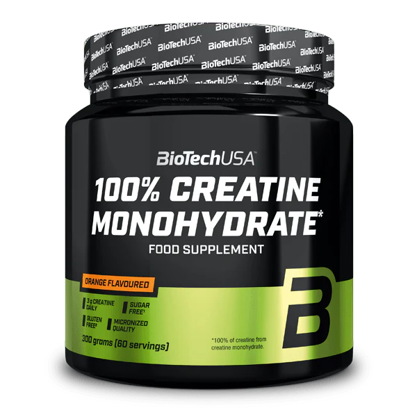 BioTechUSA 100% Kreatin Monohydrat Flavoured (300g)