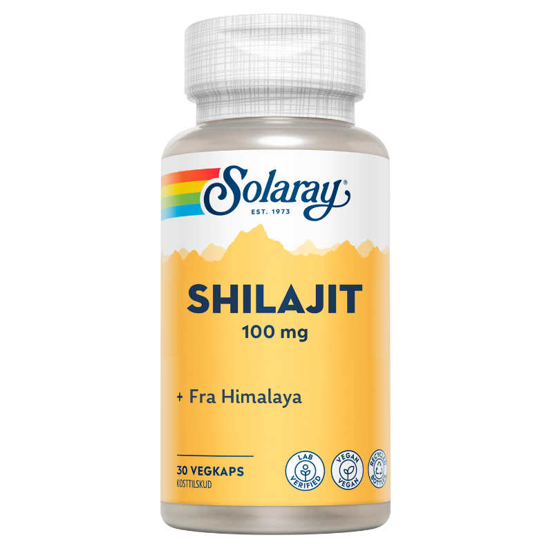 Solaray Shilajit 100mg (30 stk)