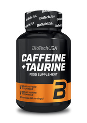 BioTechUSA Caffeine + Taurine (60 stk)
