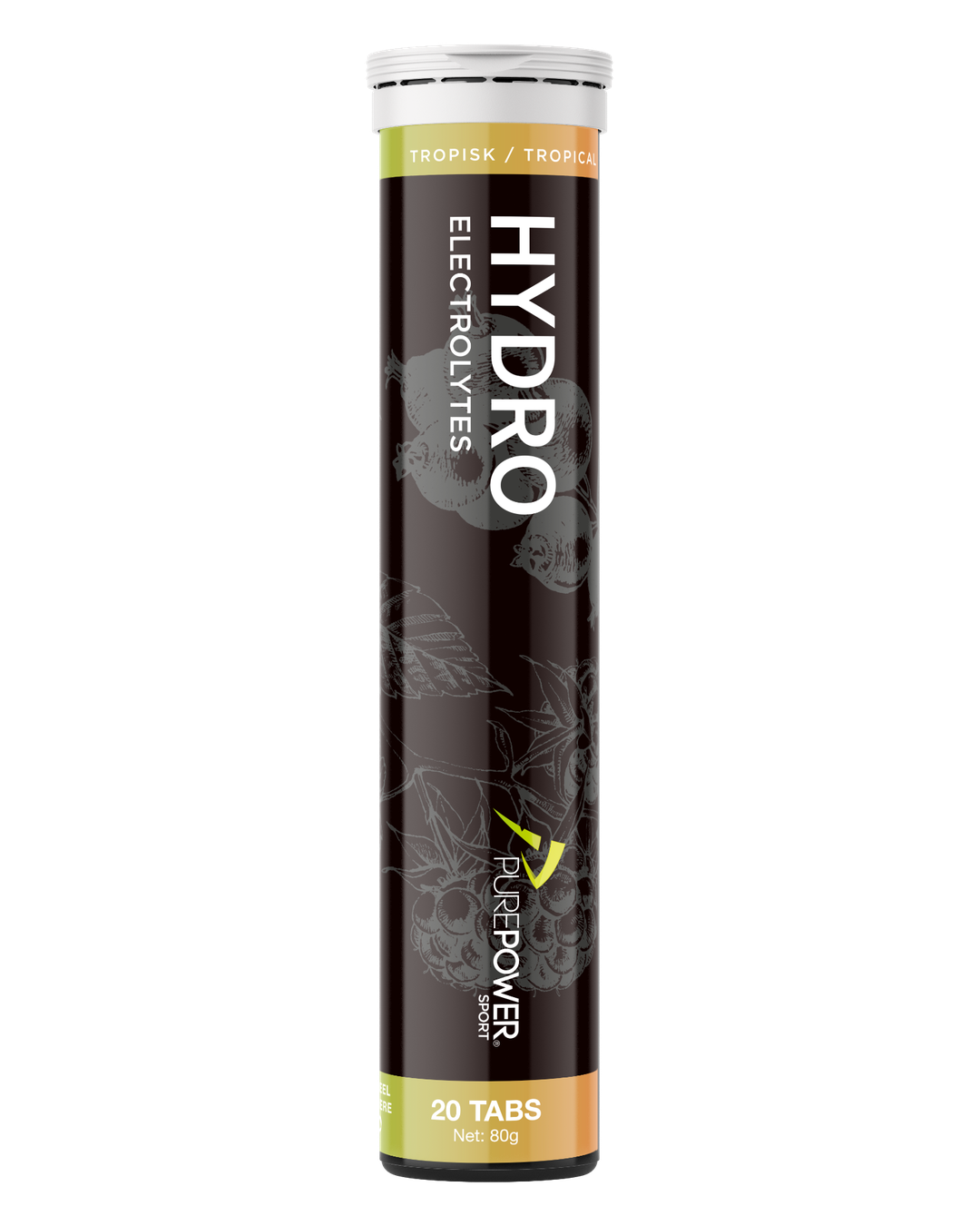 PurePower Elektrolytter (20 Tabs)