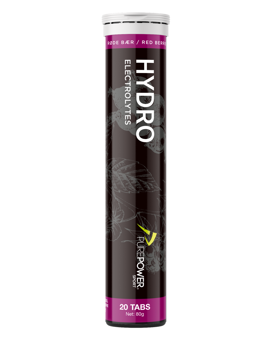 PurePower Elektrolytter (20 Tabs)