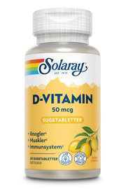 D-Vitamin 50 mcg 60 Sugetabletter