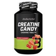 Biotechusa Creatine Candy 240 Tablets (60 servings)
