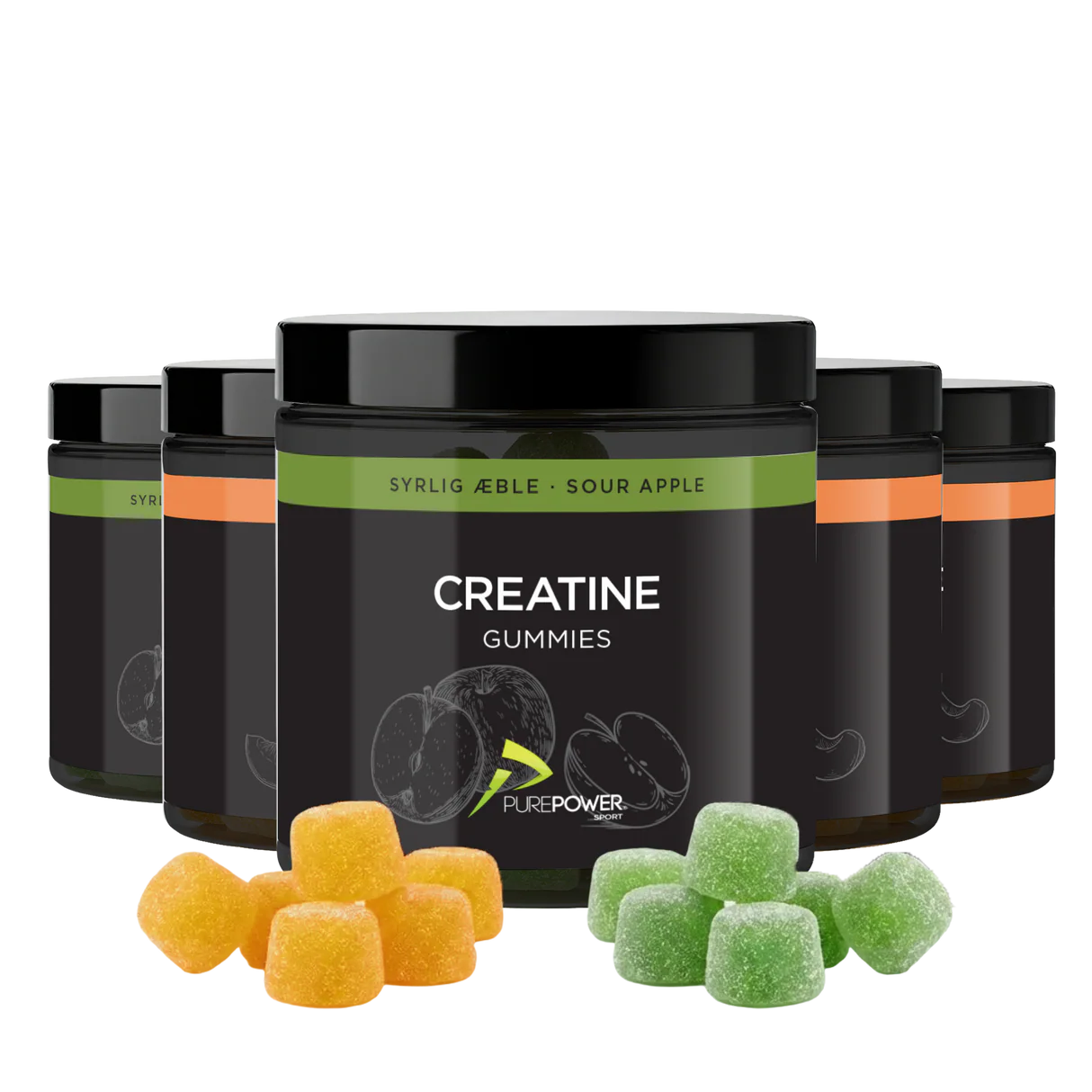 PurePower Creatine Gummies 60 stk