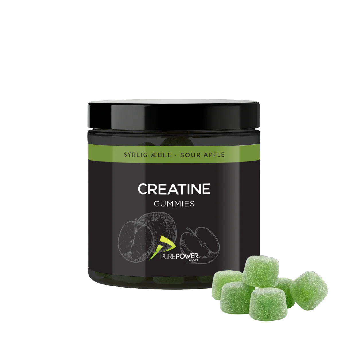 PurePower Creatine Gummies 60 stk