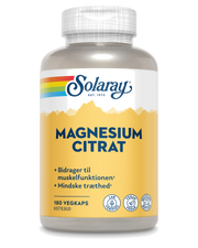 Solaray Magnesium Citrat (180 stk)