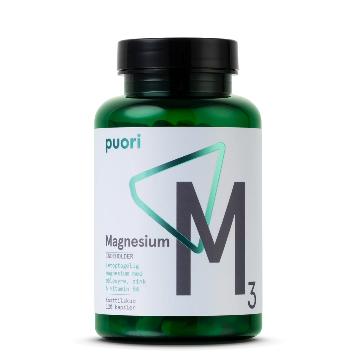 Puori M3 - Magnesiumkompleks Kapsler 120 Stk