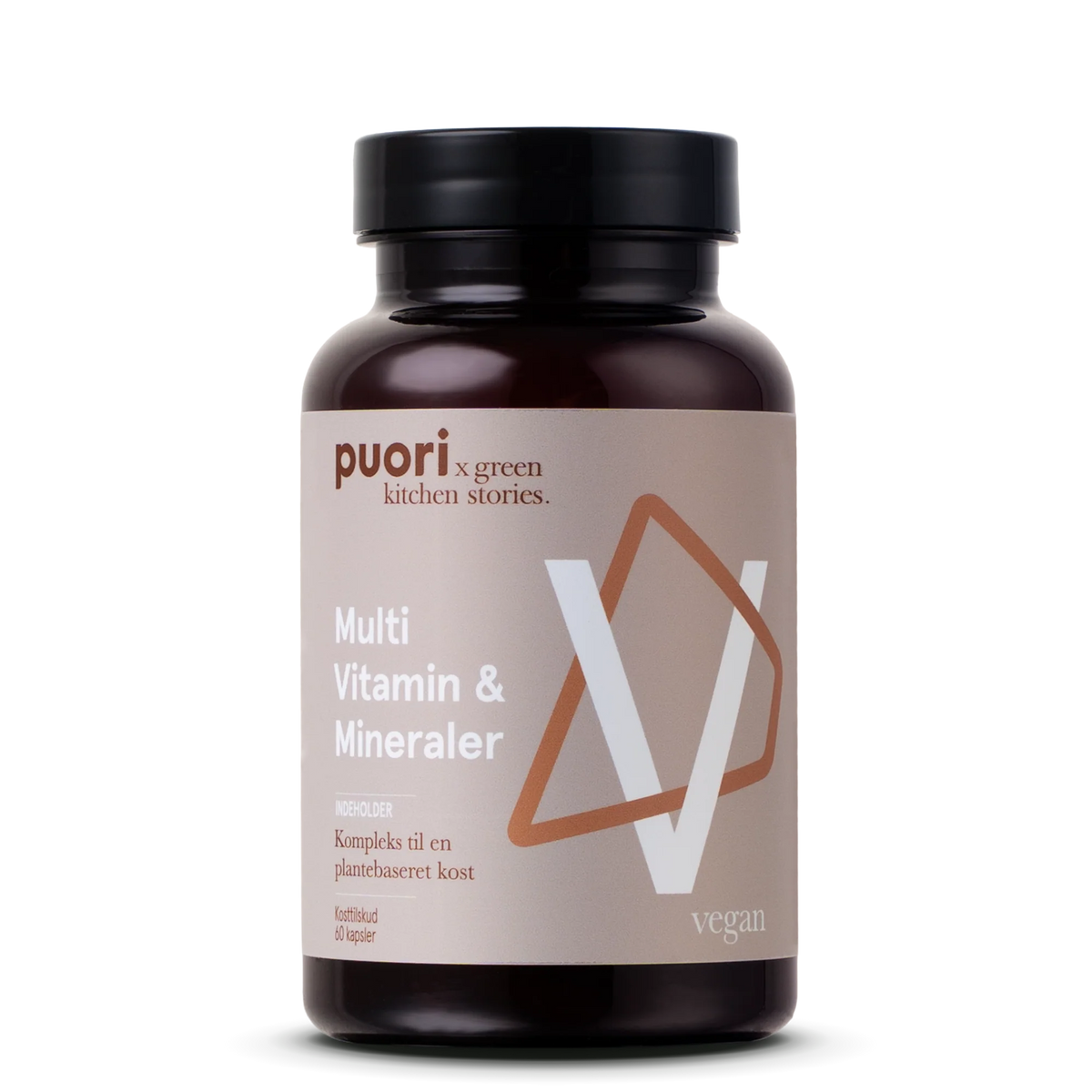 Puori V - Multivitamin & Mineraler Kapsler 60 stk