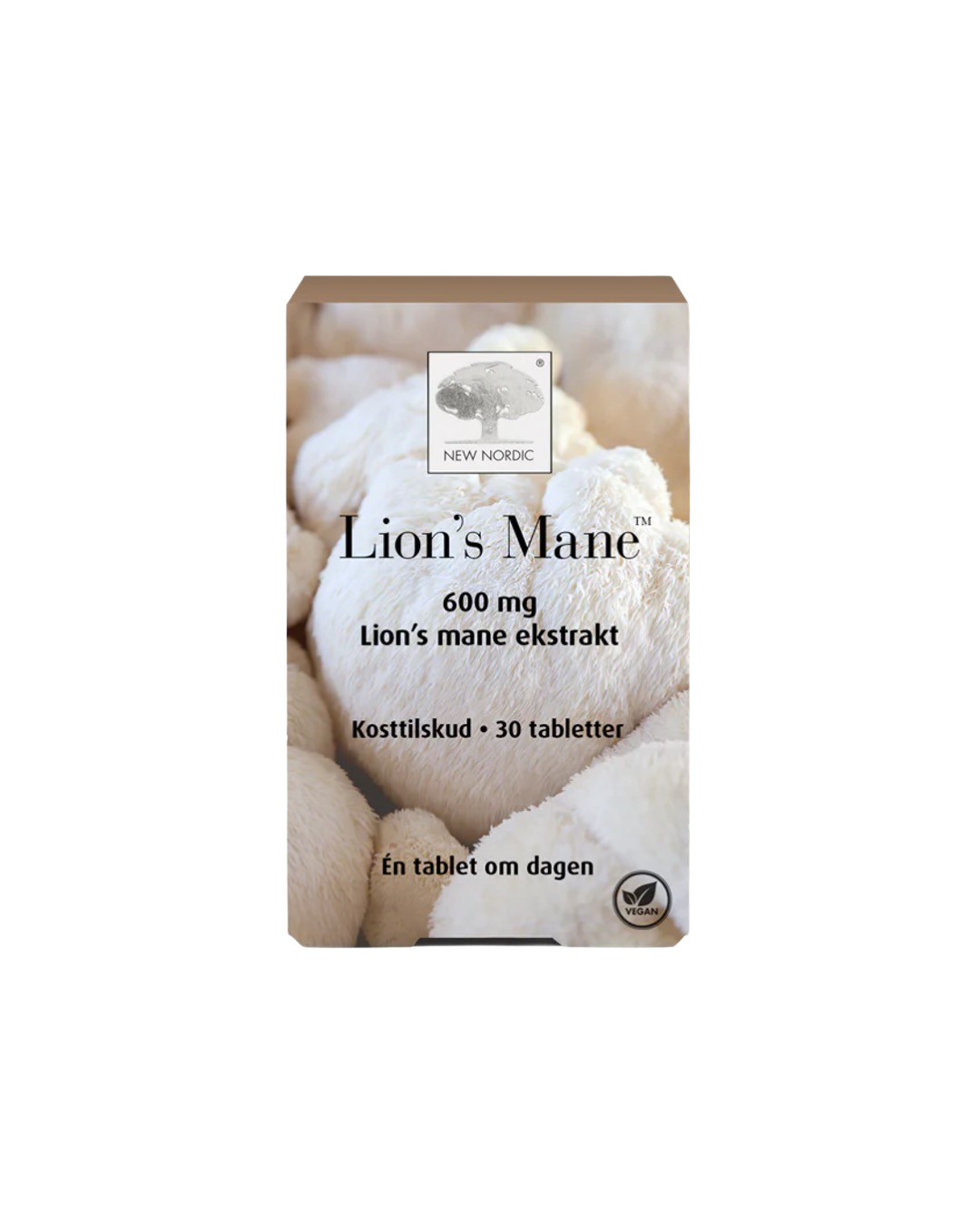 Lions Mane 600mg tabletter