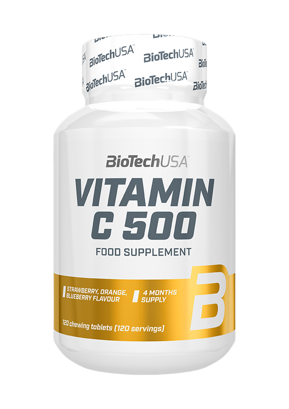 BioTechUSA Vitamin C 500 (120 stk)