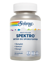 Spektro Urter Og Sporstoffer 100 Kapsler