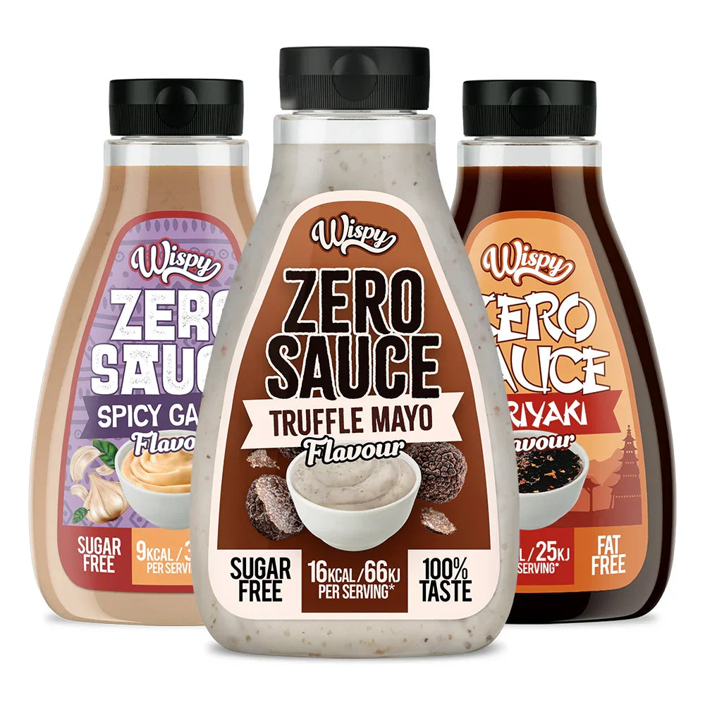 Wispy Zero Sauce — Vælg 3 smagsvarianter.